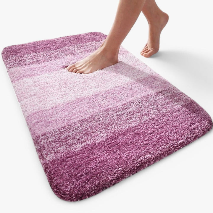 Alfombrilla de baño antideslizante y superabsorbente Corinna: comodidad y secado instantáneo
