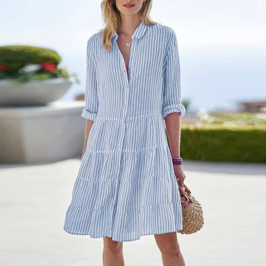 Vestido de verano elegante y fresco para mujer