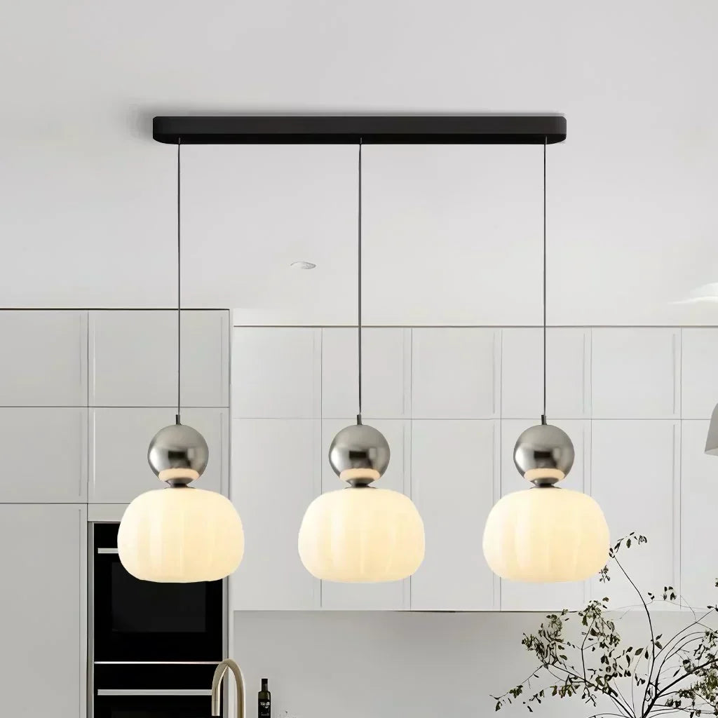 LumiÉpoque - Lámpara Colgante de Estilo Art Déco Sofisticado