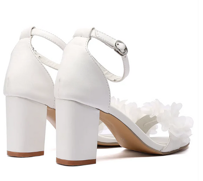 Elegantes Sandalias De Tacón