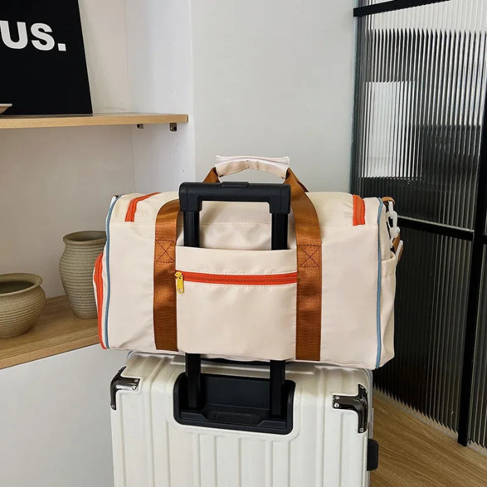 Bolsa de Viaje Impermeable de Gran Capacidad con Compartimento para Calzado
