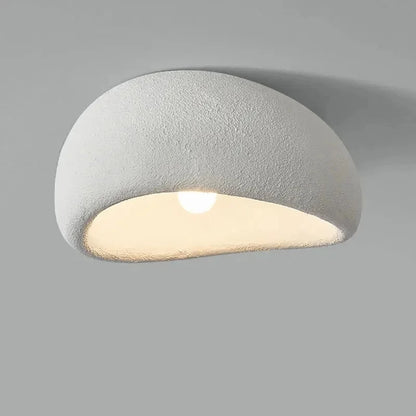 LumiNordic - Lámpara de techo LED estilo Wabi-Sabi minimalista