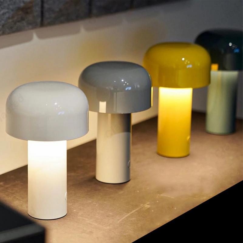 LumiVintage - Lámpara de Mesa LED Inalámbrica con Touch