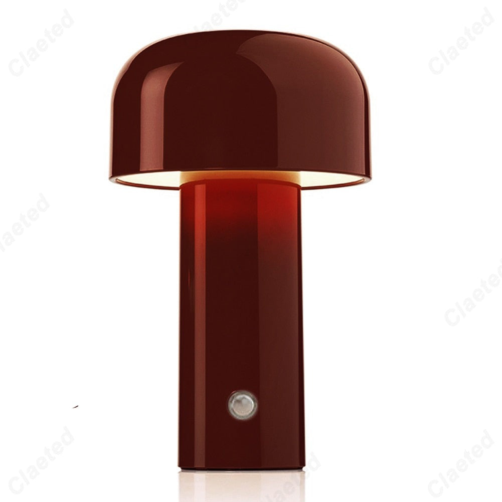 LumiVintage - Lámpara de Mesa LED Inalámbrica con Touch
