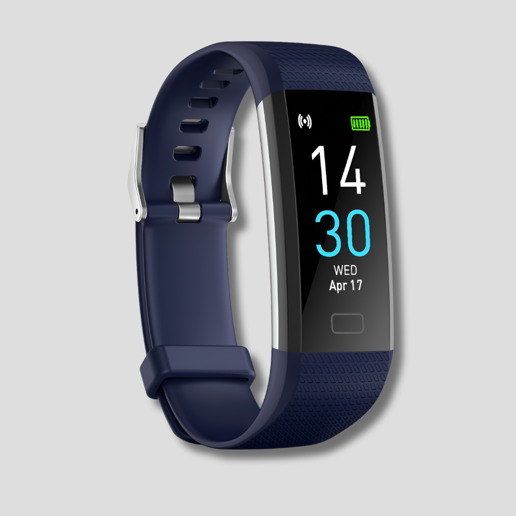 Reloj inteligente con monitor de presión arterial y frecuencia cardíaca