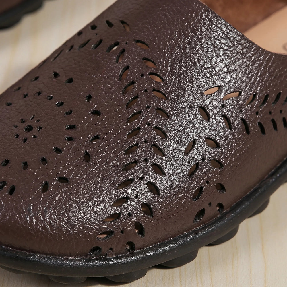 Soleara - Sandalia ortopédica sin cordones tipo mule