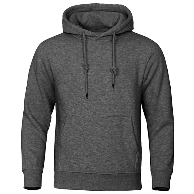 Sudadera informal con capucha para hombre