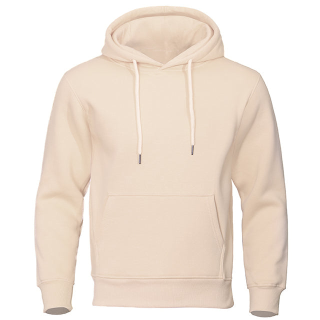 Sudadera informal con capucha para hombre