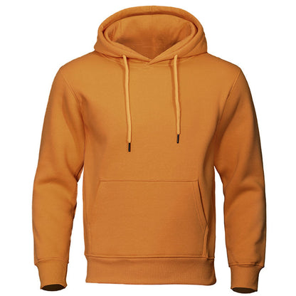 Sudadera informal con capucha para hombre