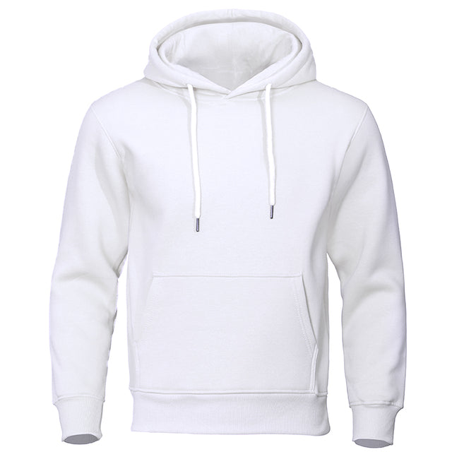 Sudadera informal con capucha para hombre