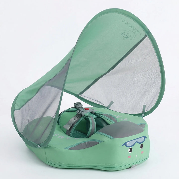 Splashlet - Flotador para bebés con toldo parasol