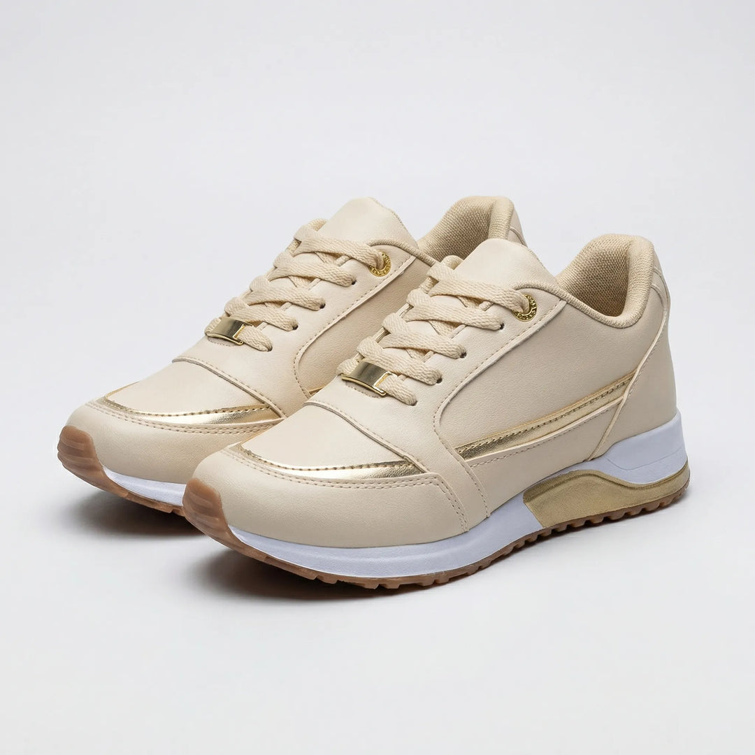 Stelvra - Zapatillas deportivas de moda para mujer con cordones