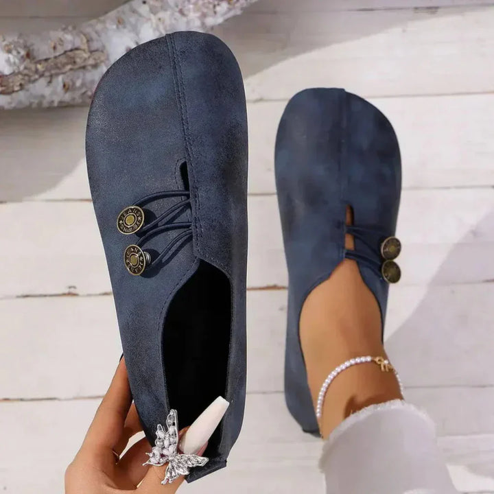 Stepriva - Zapatos planos minimalistas sin cordones para mujer