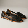Sandalia Slingback Tejida de Punta Cerrada para Mujeres