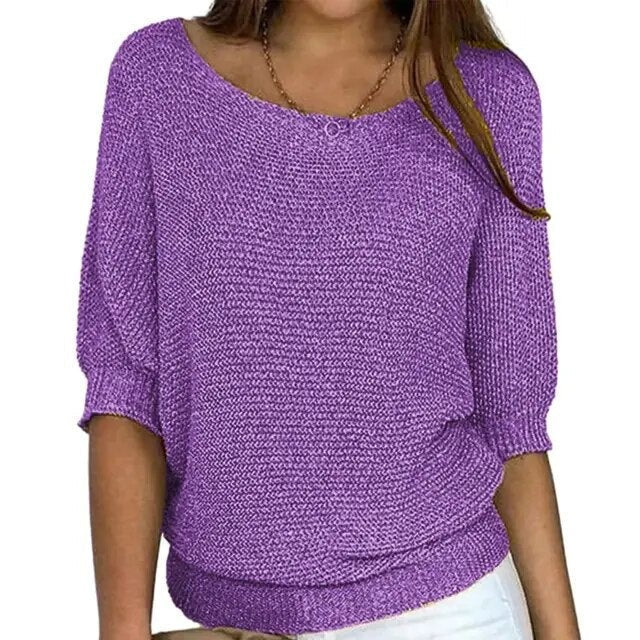 Cómodo jersey para mujer
