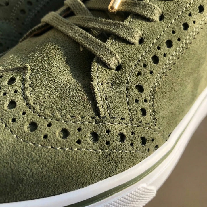 Strivelle - Zapatillas deportivas de mujer con plataforma y cordones