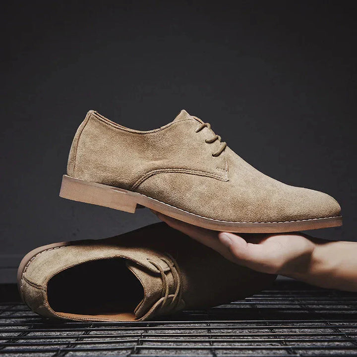 Zapatos Oxford de ante para hombre