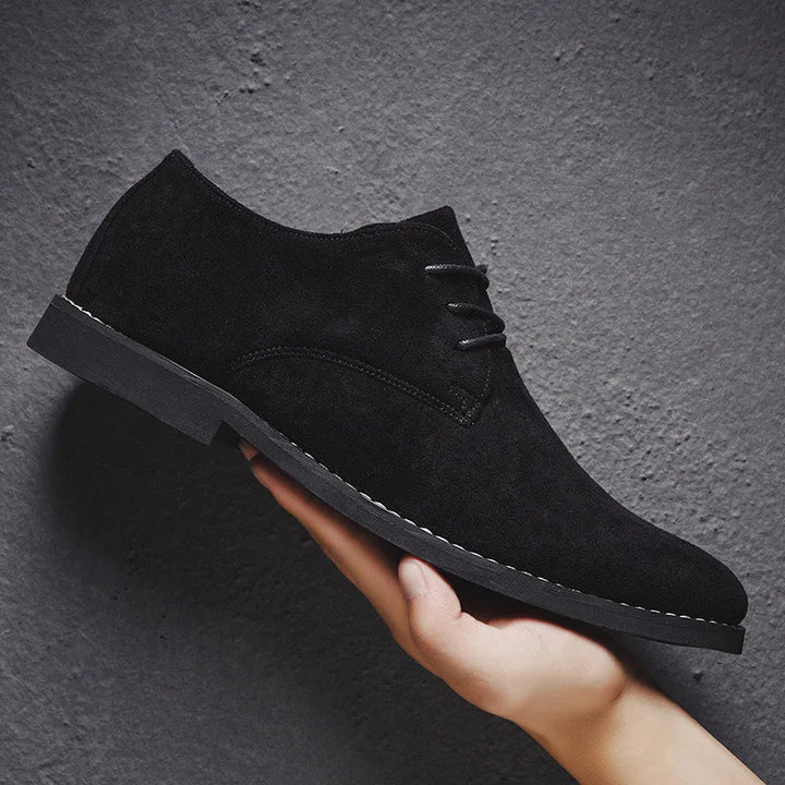 Zapatos Oxford de ante para hombre