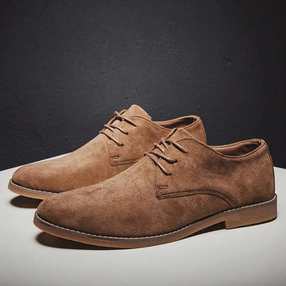 Zapatos Oxford de ante para hombre