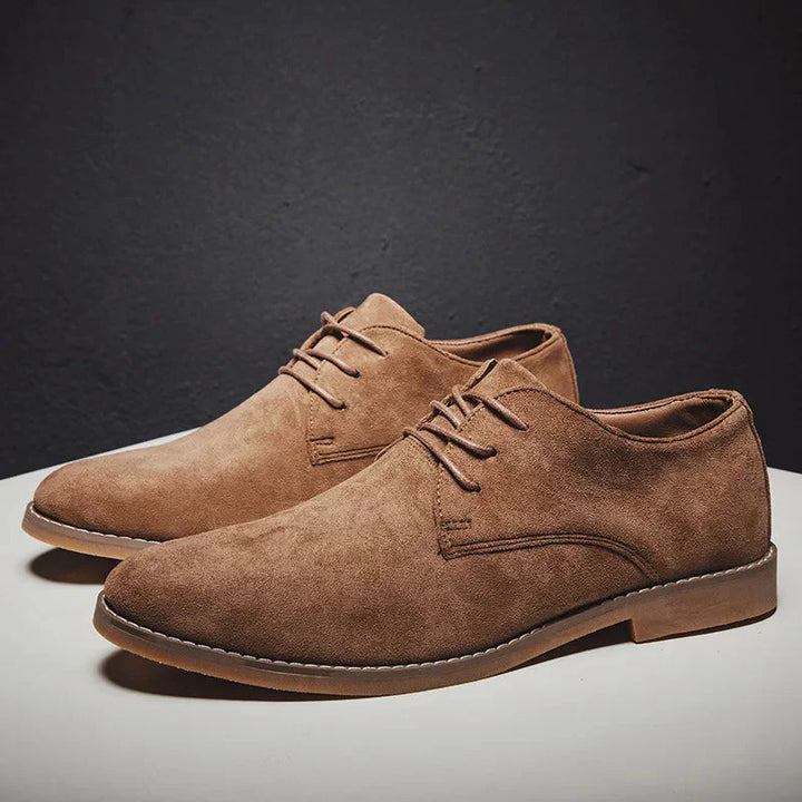Zapatos Oxford de ante para hombre