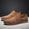 Zapatos Oxford de ante para hombre