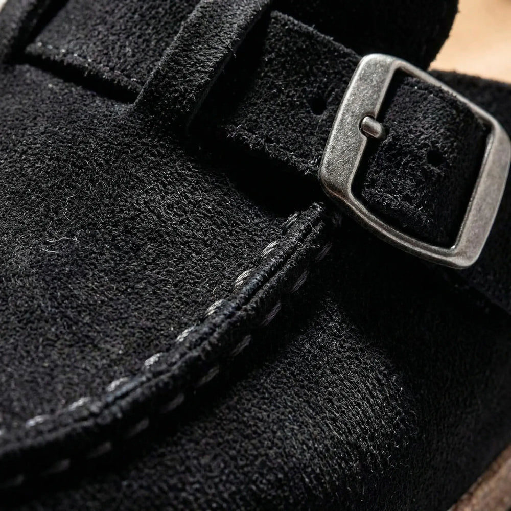 Suedique - Mocasín plano retro sin cordones