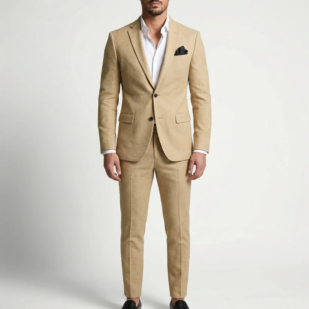 Suitello - Conjunto informal de dos piezas de blazer y pantalón