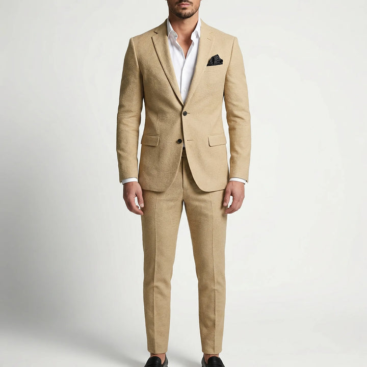 Suitello - Conjunto informal de dos piezas de blazer y pantalón