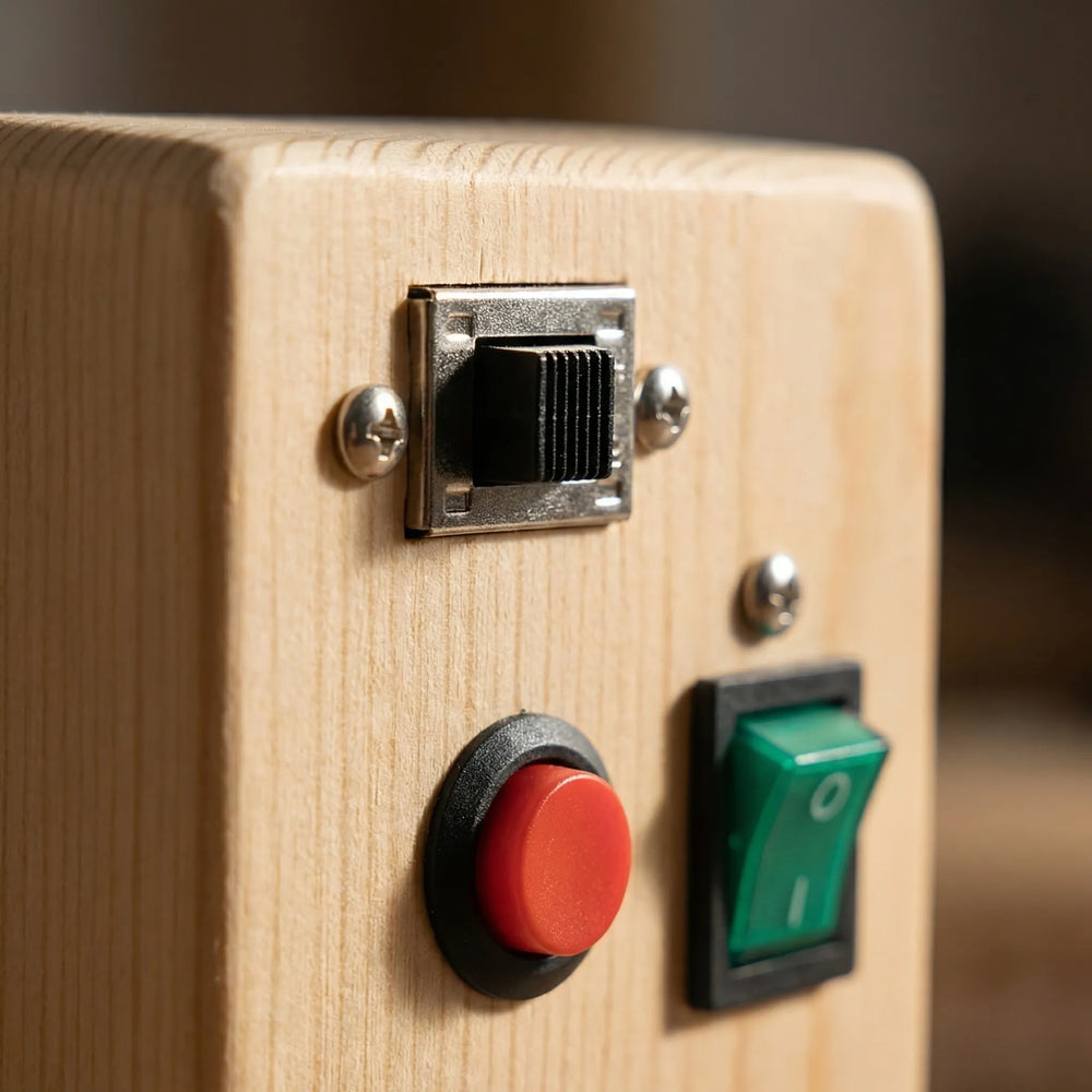 Switchly - Montessori LED Light Switch Activity Board