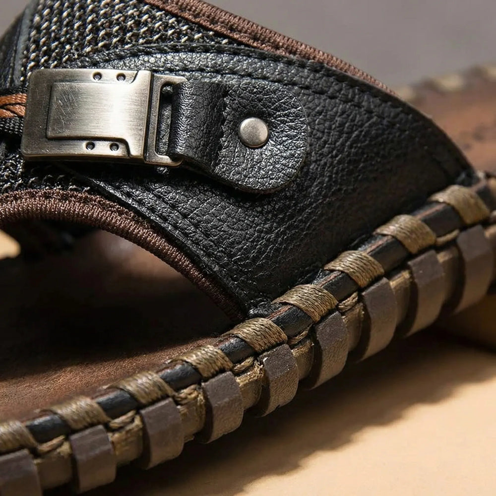 Chanclas Thonvex con tira en el dedo del pie y plantilla acolchada