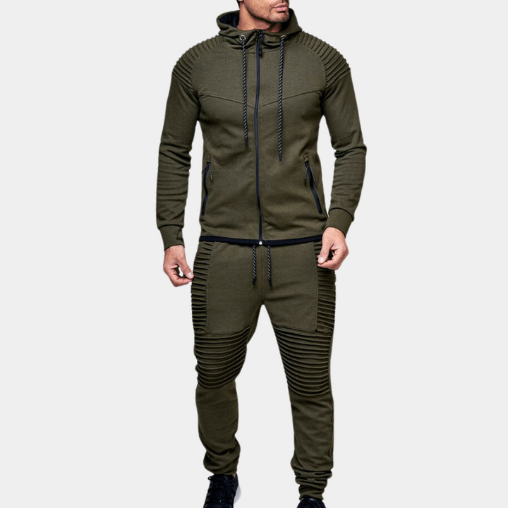 Chándal informal con capucha para hombre: la comodidad moderna se une al estilo funcional