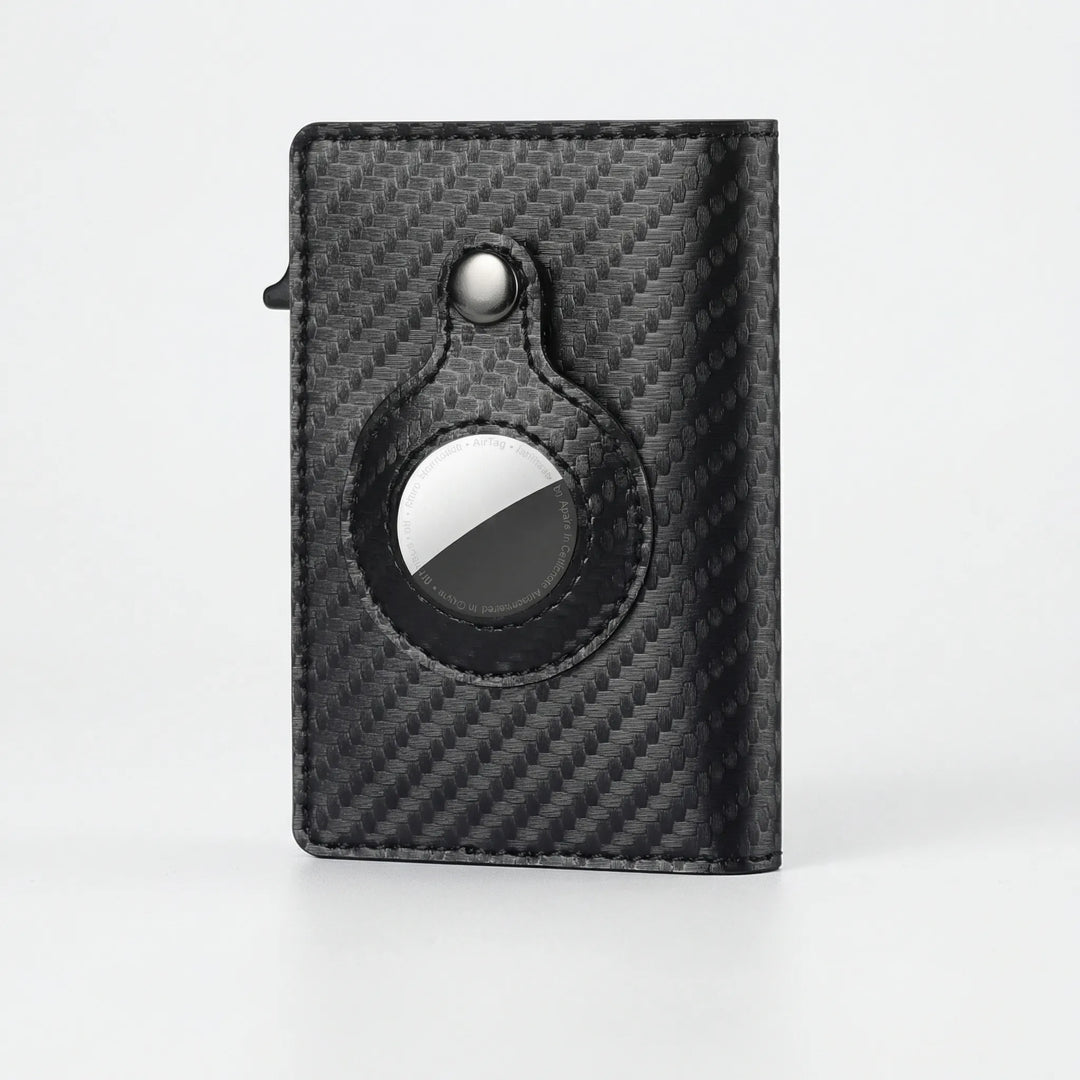 Cartera plegable delgada Traxlet compatible con AirTag