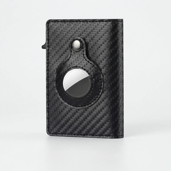 Cartera plegable delgada Traxlet compatible con AirTag