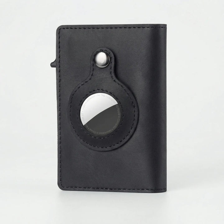 Cartera plegable delgada Traxlet compatible con AirTag