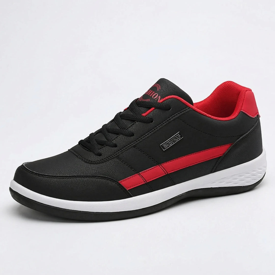 Trekavio - Zapatillas bajas de piel con cordones