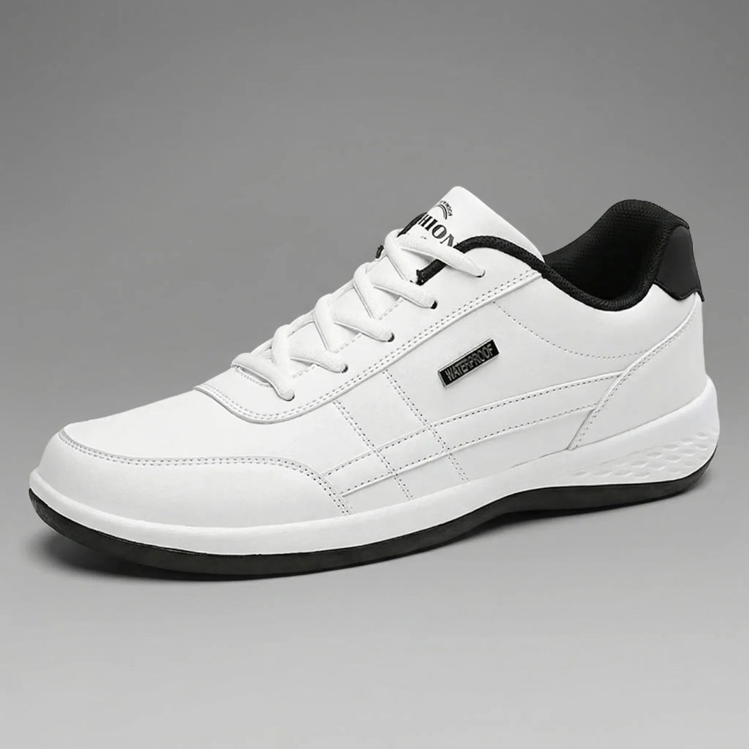 Trekavio - Zapatillas bajas de piel con cordones