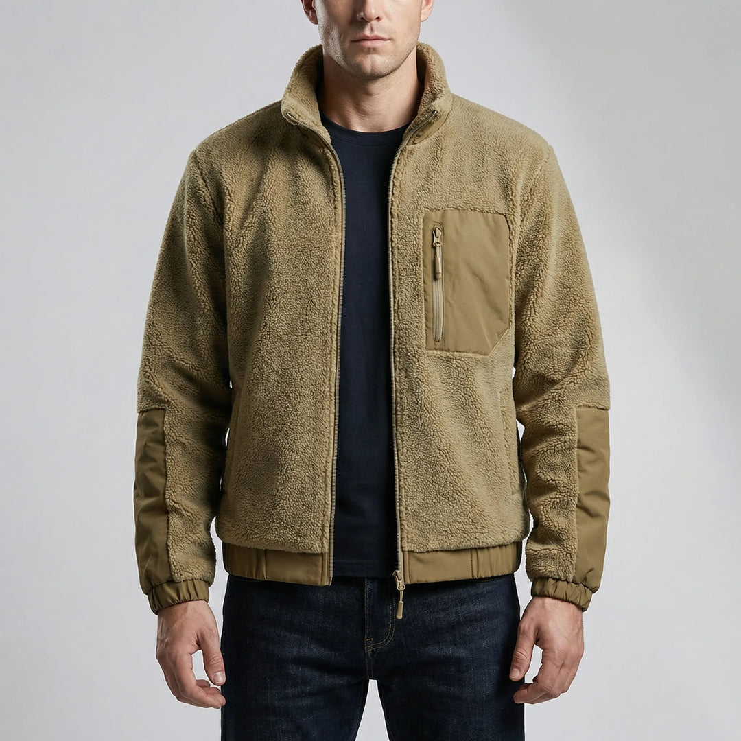 Trekvar - Chaqueta polar con cremallera completa para Hombre