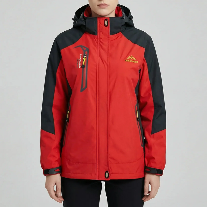 Triventex - Chaqueta de esquí de invierno con capucha 3 en 1