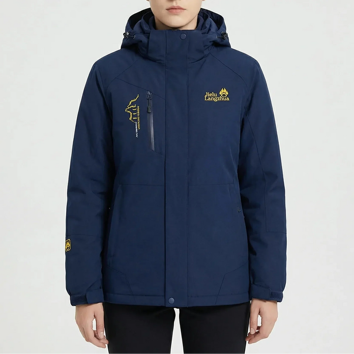Triventex - Chaqueta de esquí de invierno con capucha 3 en 1