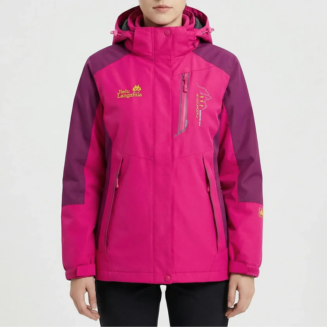 Triventex - Chaqueta de esquí de invierno con capucha 3 en 1