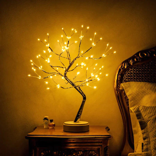 LumiÁrbol | Lámpara Decorativa LED en Forma de Árbol con 108 Luces