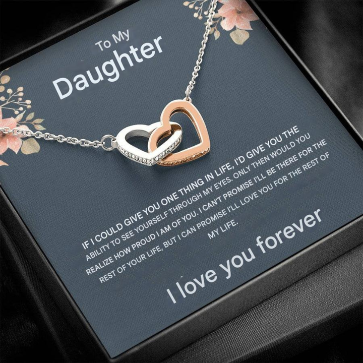 Collar de Dos Corazones para Mujeres