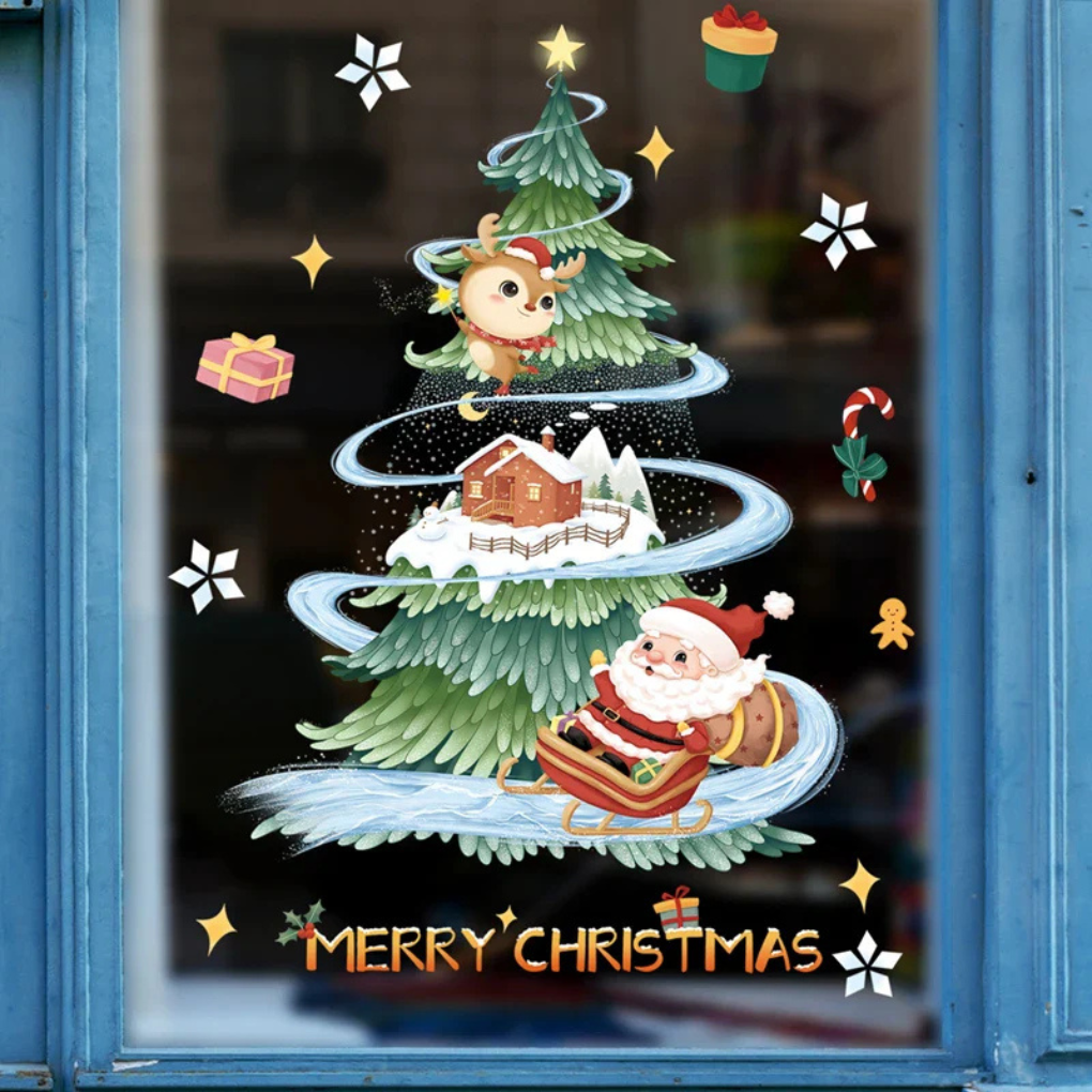 Calcomanías para Ventanas – Edición Navidad