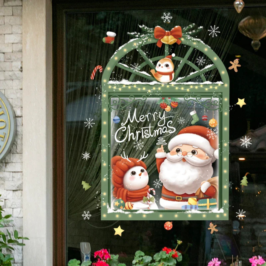 Calcomanías para Ventanas – Edición Navidad