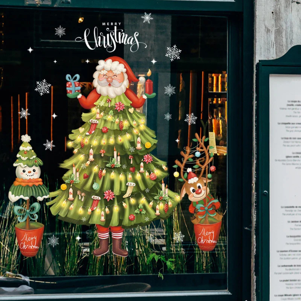 Calcomanías para Ventanas – Edición Navidad
