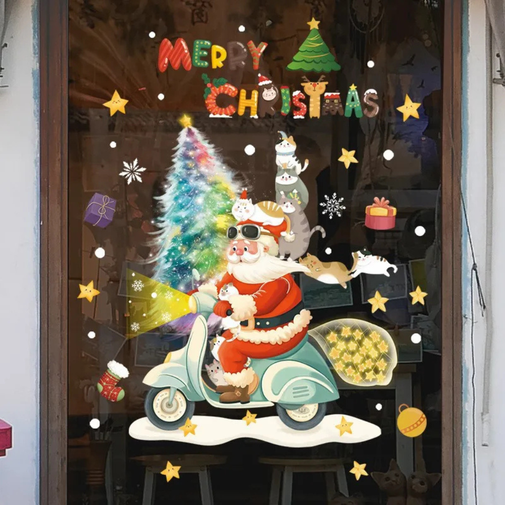 Calcomanías para Ventanas – Edición Navidad