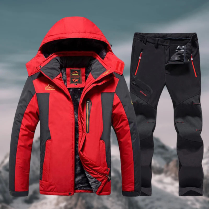 Traje de Esquí Resistente a las Inclemencias del Tiempo para Hombres