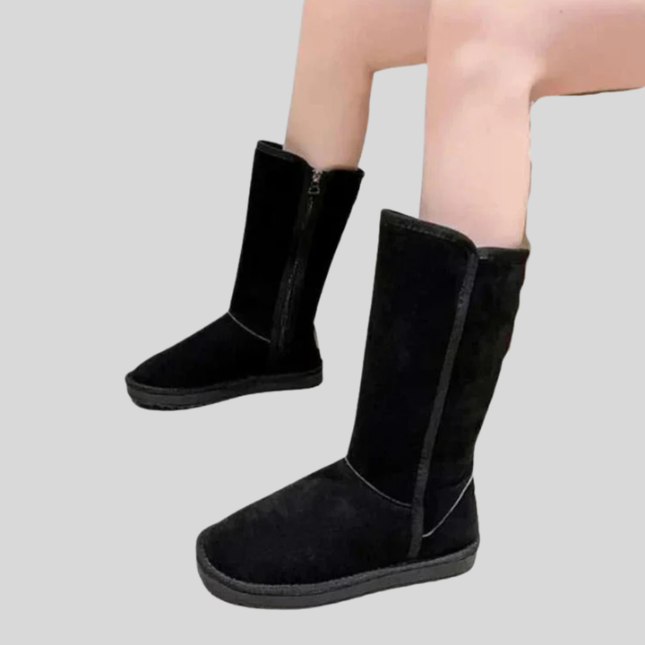 Botas de Suede para Mujeres en Invierno