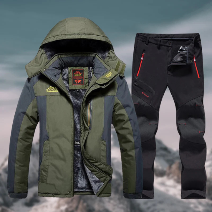 Traje de Esquí Resistente a las Inclemencias del Tiempo para Hombres