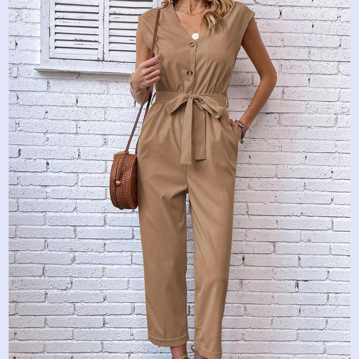 Mono Corto Mujer Cuello en V